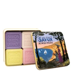 Boite Métal "Cote d'Azur" & Savons