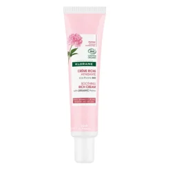 Crème Riche Apaisante à la Pivoine BIO