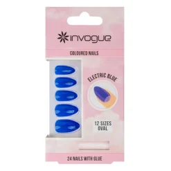 Faux-ongles Colorés Ovale