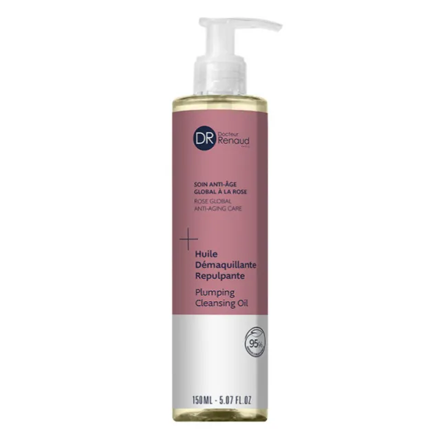 Huile Démaquillante Repulpante Rose