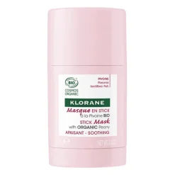 Masque en stick apaisant à la Pivoine BIO