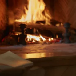 Replica By the Fireplace