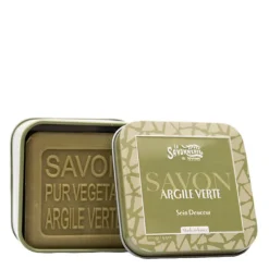 Savon à l'Argile Verte et Boite Métal