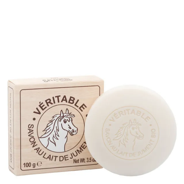 Savon Rond au Lait de Jument Bio