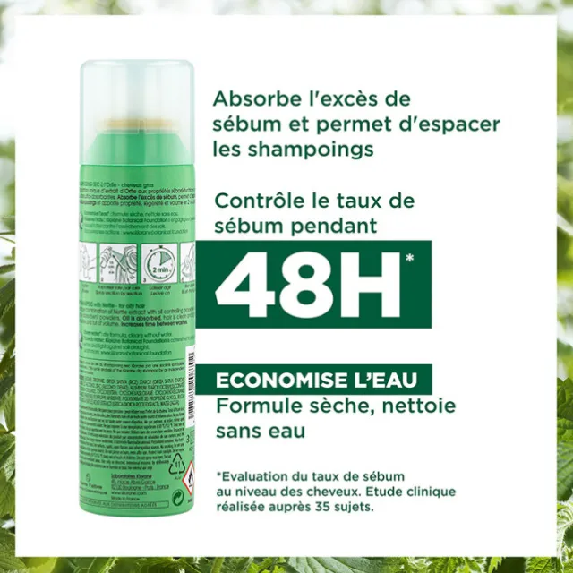 Shampoing Sec Séboréducteur à l’Ortie