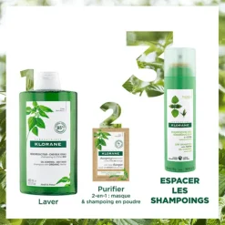 Shampoing Sec Séboréducteur à l’Ortie